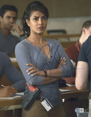 Priyanka Chopra Signed 11x14 Photo from Quantico Beckett COA - Item #4