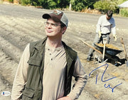 Rainn Wilson signed The Office 11x14 photo — Beckett Witness COA