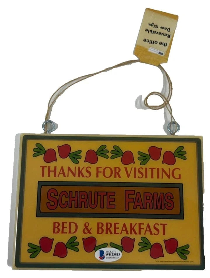 Rainn Wilson Signed Replica Prop from The Office Beckett COA - Item #1 - Alternate Angle