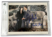 Anjelica Huston Signed 8x10 Photo from The Addams Family Beckett COA