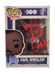 Reginald Veljohnson Authentic Autographed Carl Winslow WB 100 1377 Funko Pop Figure #2