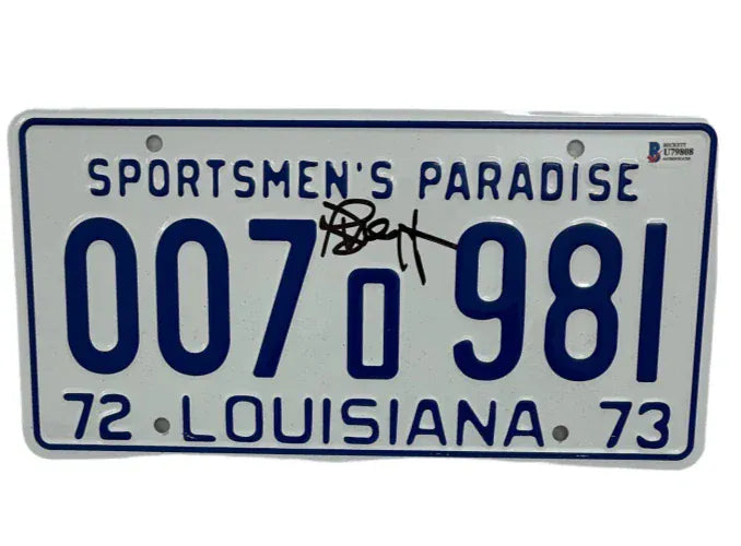 Richard Dreyfuss Authentic Autographed Jaws License Plate