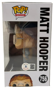 Richard Dreyfuss Authentic Autographed Matt Hooper Jaws 756 Funko Pop Figure COA