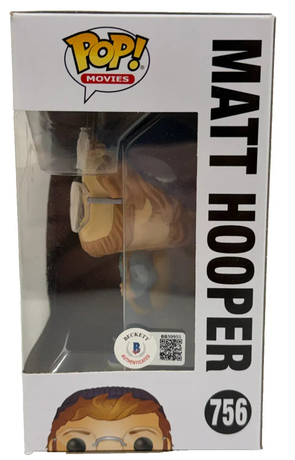 Richard Dreyfuss Authentic Autographed Matt Hooper Jaws 756 Funko Pop Figure COA