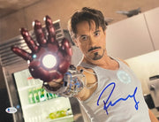 Robert Downey Jr. autographed Iron Man 11x14 photo with Beckett hologram and COA
