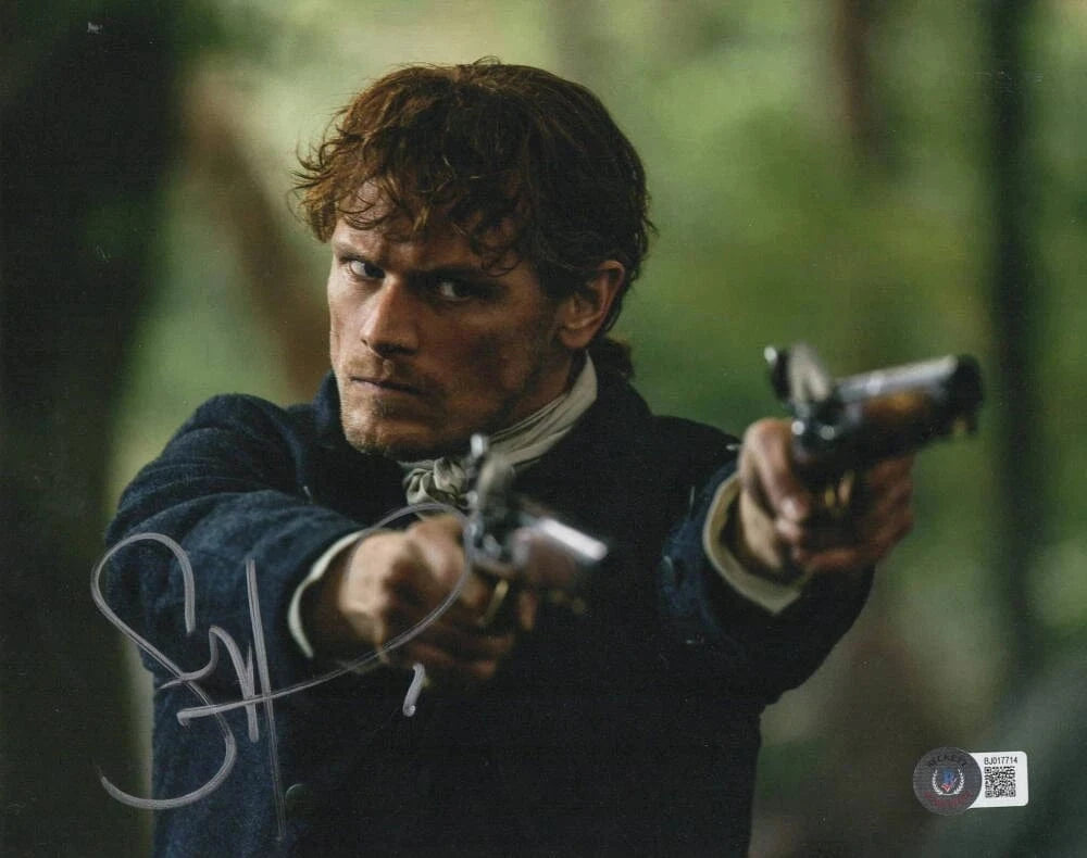 Sam Heughan Signed 8x10 Photo from Outlander Beckett COA - Item #3