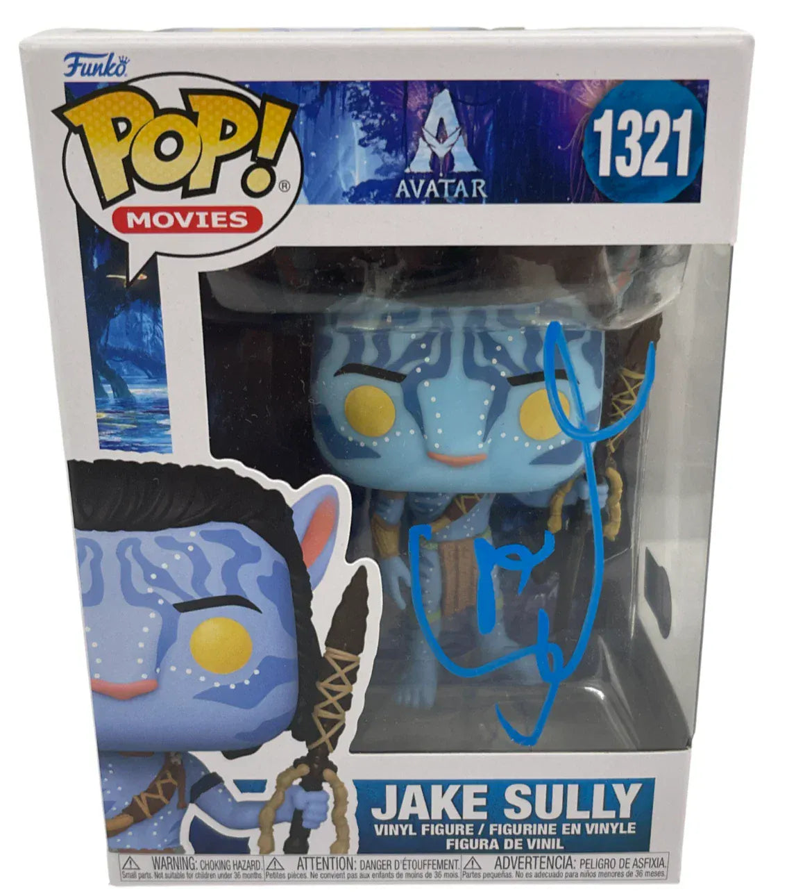 Sam Worthington signed Jake Sully Avatar Funko Pop #1321 — Beckett authenticated