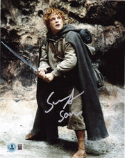 Sean Astin Signed 8x10 Photo from Lord of the Rings Beckett COA - Item #1