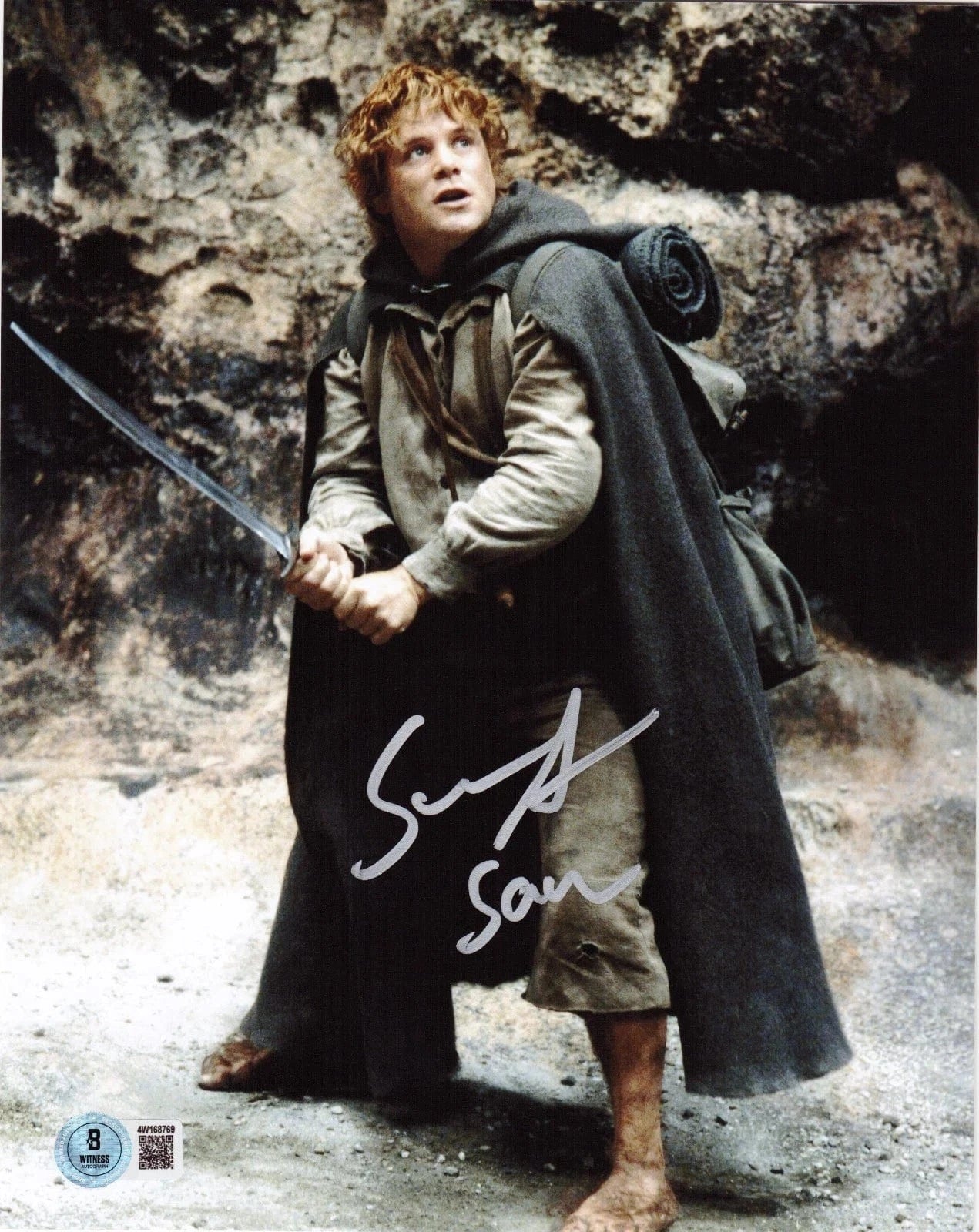 Sean Astin Signed 8x10 Photo from Lord of the Rings Beckett COA - Item #1