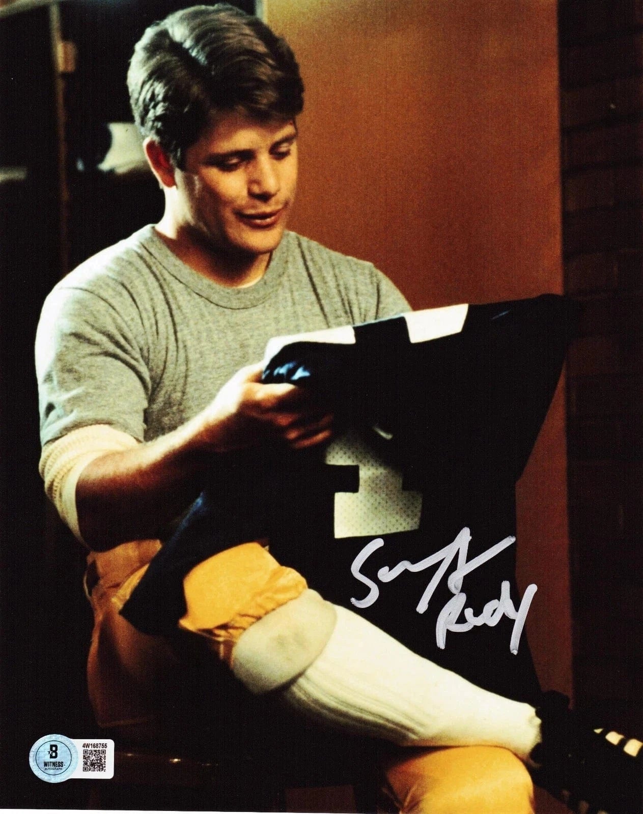 Sean Astin Signed 8x10 Photo from Rudy Beckett COA - Item #2