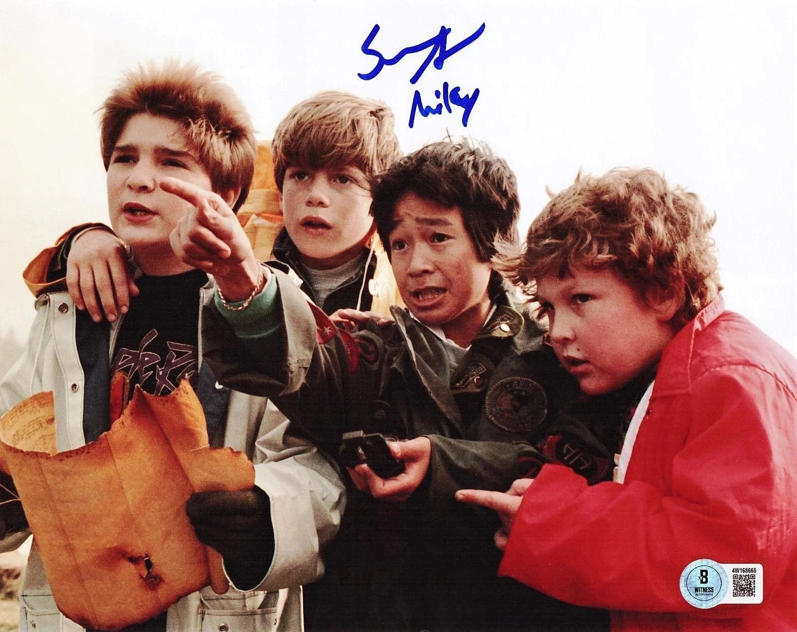 Sean Astin Signed 8x10 Photo from The Goonies Beckett COA - Item #8