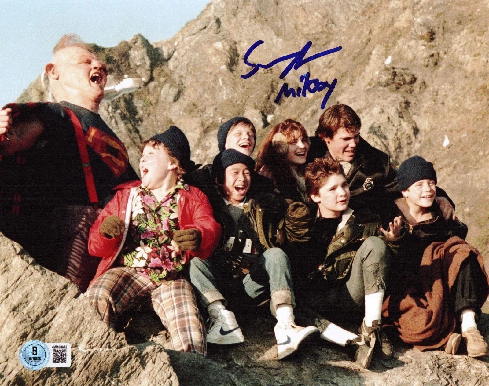 Sean Astin Signed 8x10 Photo from The Goonies Beckett COA - Item #5