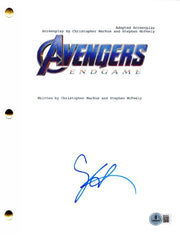 Sebastian Stan Signed Script from The Avengers: Endgame Beckett COA