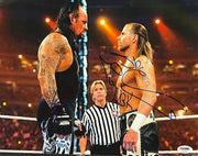 Shawn Michaels & The Undertaker signed 11x14 photo with PSA/DNA Hologram & COA