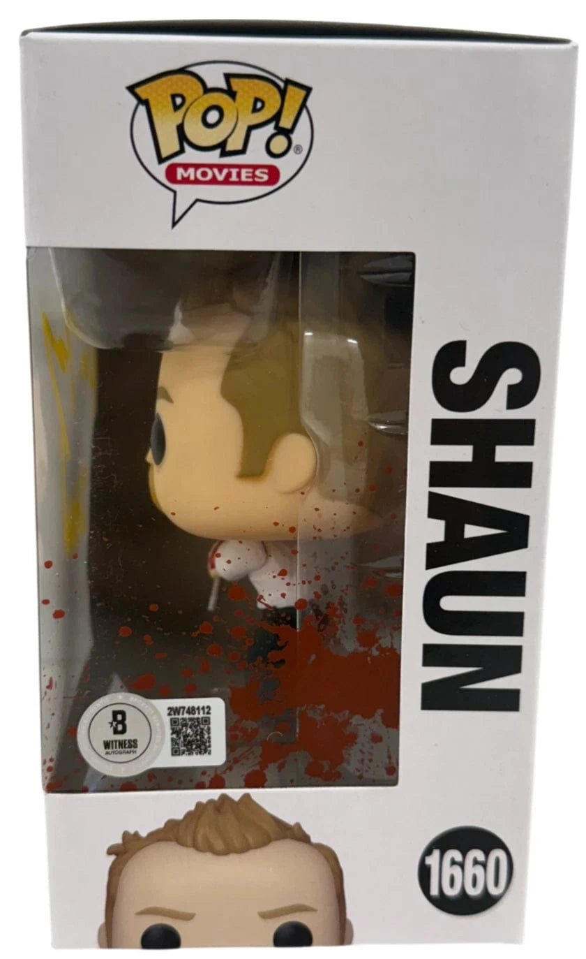 Simon Pegg Signed Funko from Shaun of the Dead Beckett COA - Item #2 - Detail View
