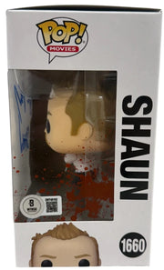 Simon Pegg Signed Funko from Shaun of the Dead Beckett COA - Item #1 - Detail View