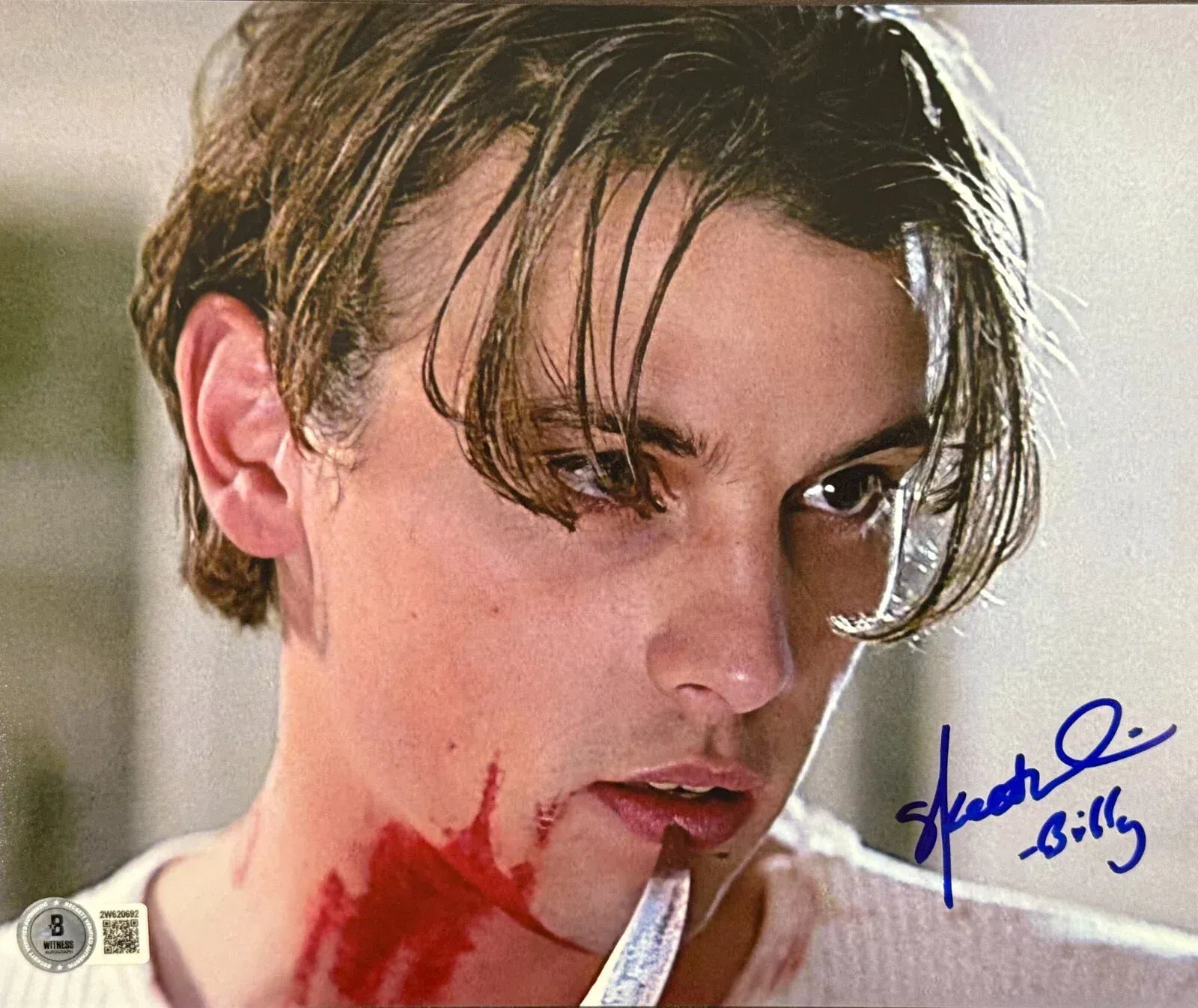 Skeet Ulrich Signed 8x10 Photo from Scream Beckett Witness COA - Item #1