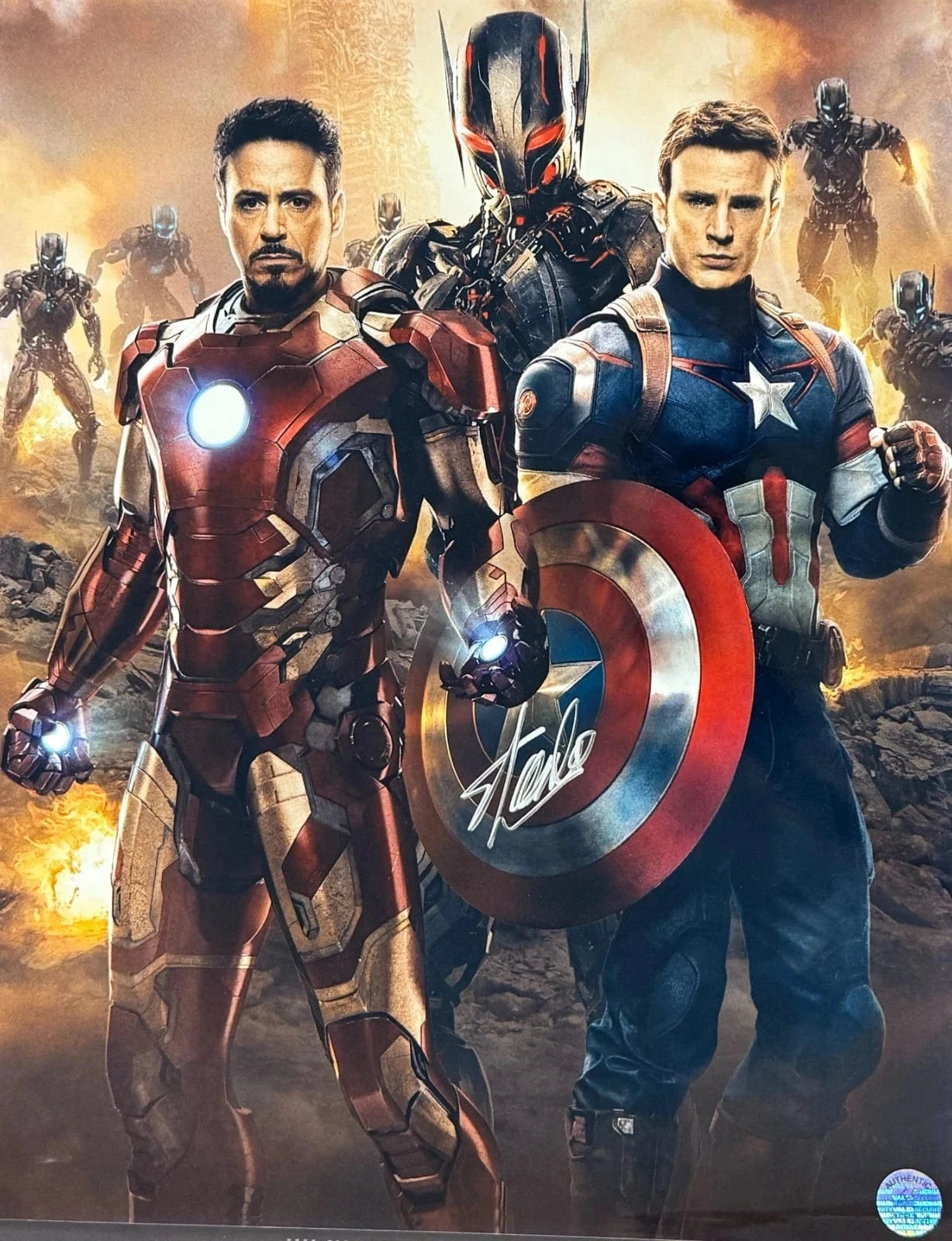 Stan Lee Signed 16x20 Photo from The Avengers Certified Authentic - Item #1