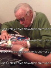 Stan Lee Signed 16x20 Photo from The Avengers Certified Authentic - Item #1 - Detail View