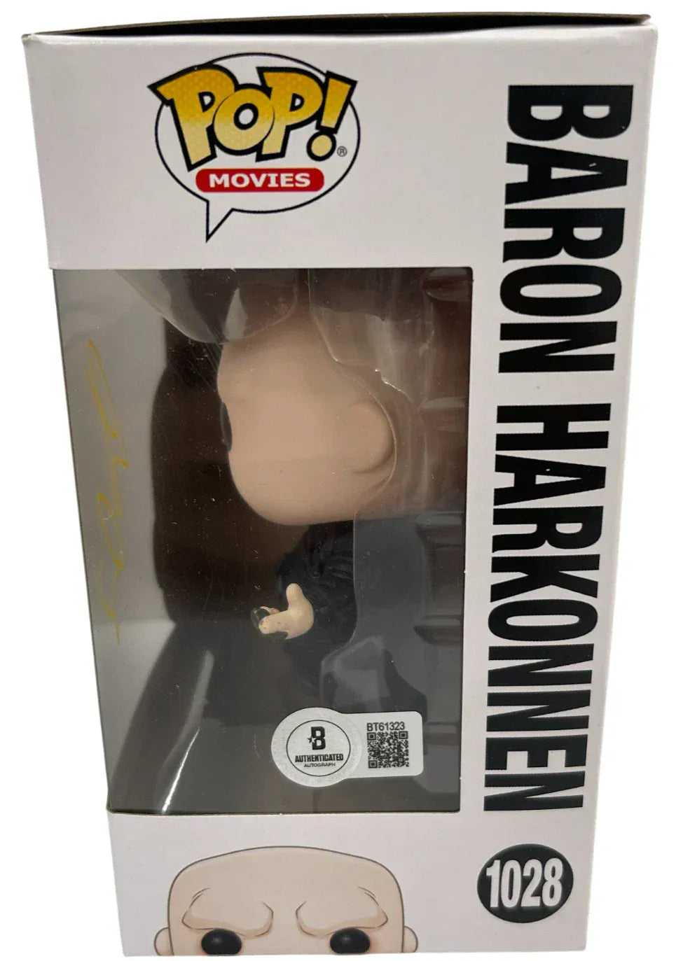 Stellan Skarsgard Authentic Autographed Baron Harkonnen Dune 1028 Funko Pop Figure