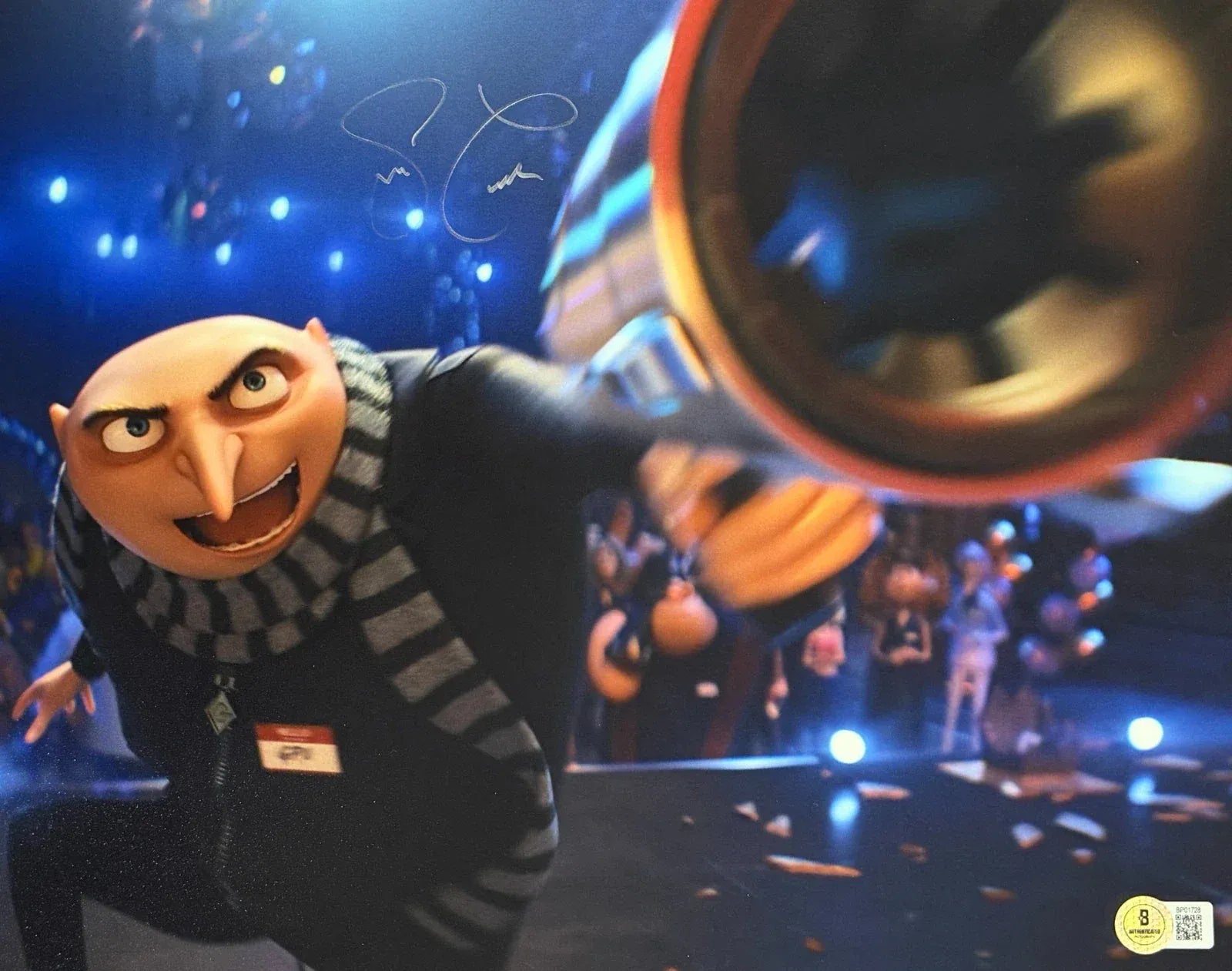 Steve Carell signed Despicable Me 11x14 photo — Beckett authenticated