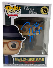Steve Martin Signed Charles-Haden Savage Only Murders in the Building Only Murders in the Building Funko Pop Figure Beckett COA