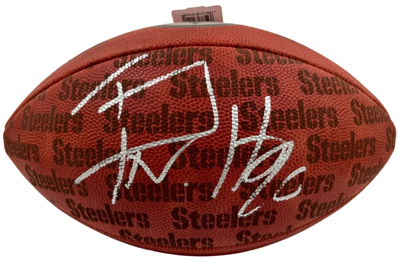 TJ Watt Authentic Autographed Pittsburgh Steelers NFL Football
