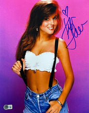 Tiffani Thiessen Signed 11x14 Photo from Saved by the Bell Beckett COA - Item #4