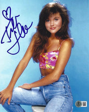 Tiffani Thiessen Signed 8x10 Photo from Saved by the Bell Beckett COA - Item #10