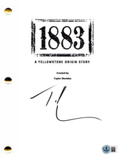 Tim McGraw Authentic Autographed 1883 Script