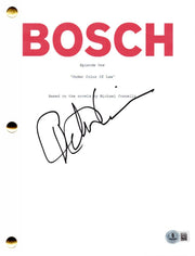 Titus Welliver signed Bosch pilot script — Beckett authenticated