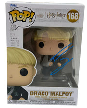 Tom Felton Signed Draco Malfoy Harry Potter Harry Potter Funko Pop Figure Beckett COA