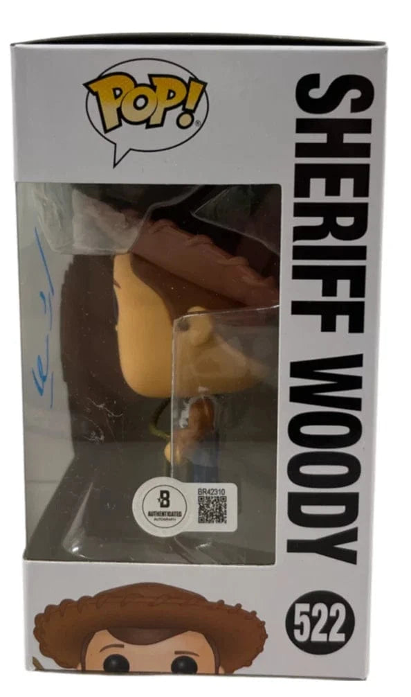 Tom Hanks Signed Funko from Toy Story Beckett COA - Detail View