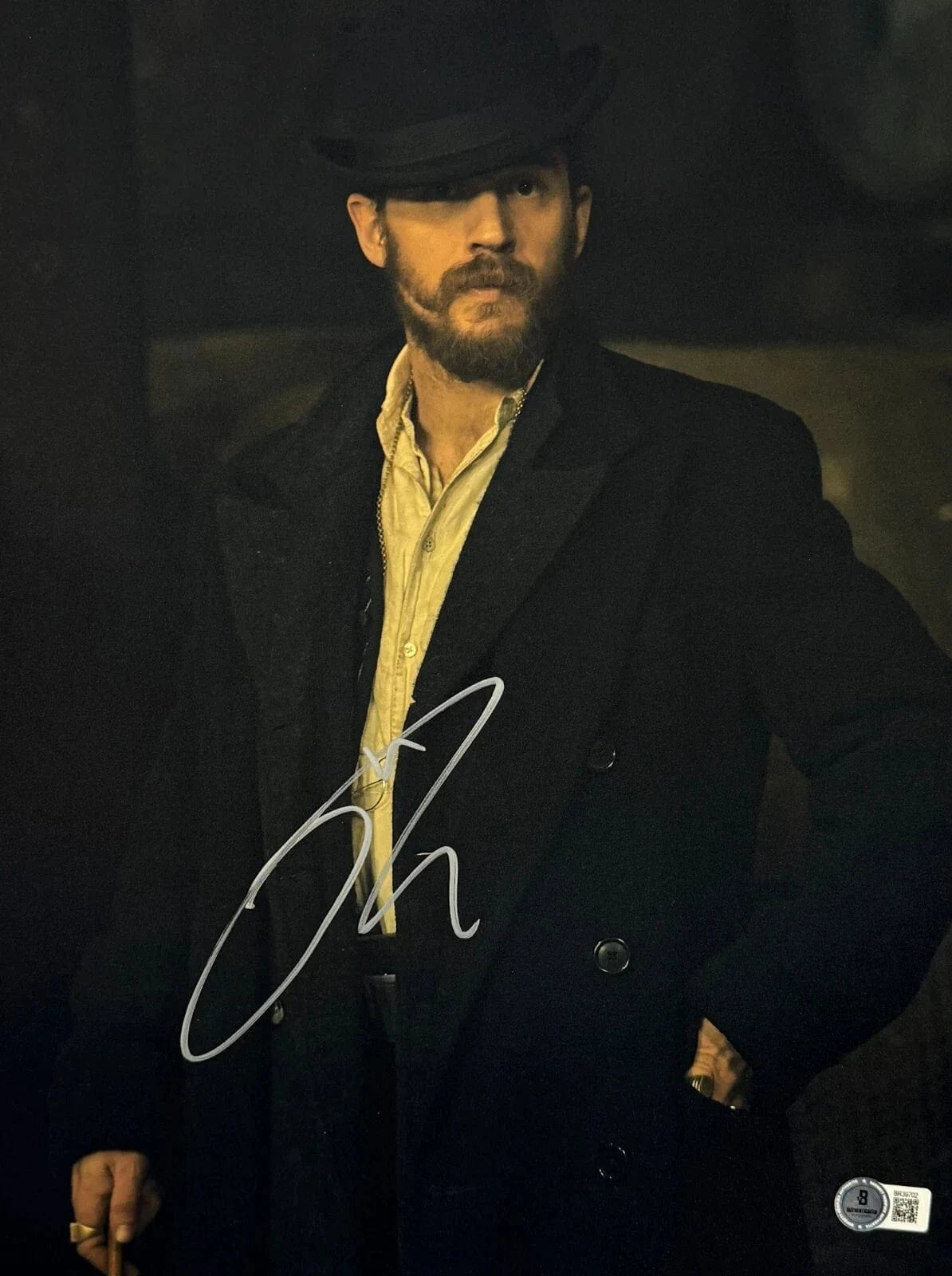 Tom Hardy Signed 11x14 Photo from Peaky Blinders Beckett COA - Item #7