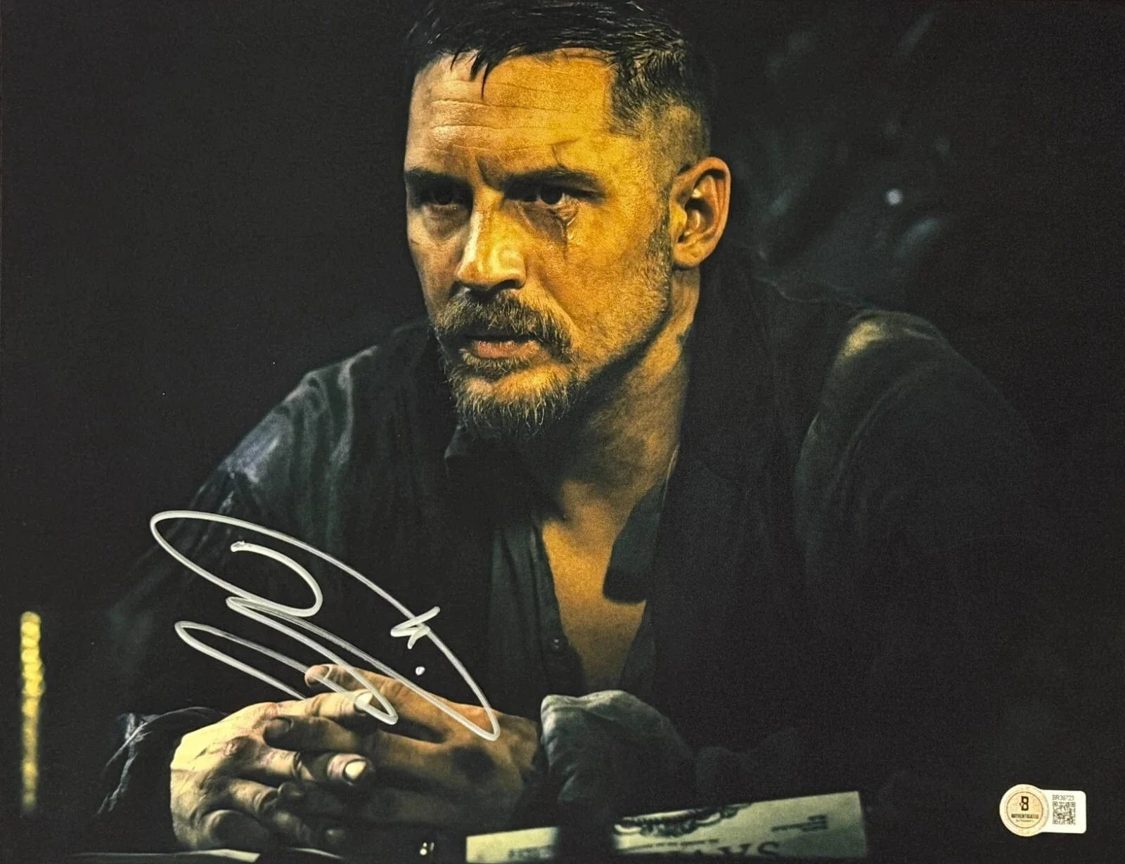 Tom Hardy Signed 11x14 Photo from Taboo Beckett COA - Item #2