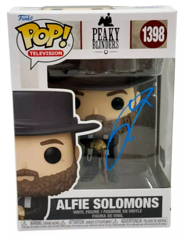 Tom Hardy Authentic Autographed Alfie Solomons Peaky Blinders 1398 Funko Pop Figure