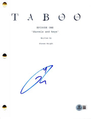 Tom Hardy Signed Script from Taboo Beckett COA