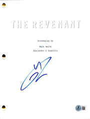Tom Hardy Signed Script from The Revenant Beckett COA