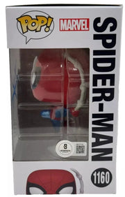 Tom Holland Signed Funko from Spider-Man Beckett COA - Detail View