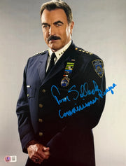 Tom Selleck signed 11x14 photo with Beckett Witness COA
