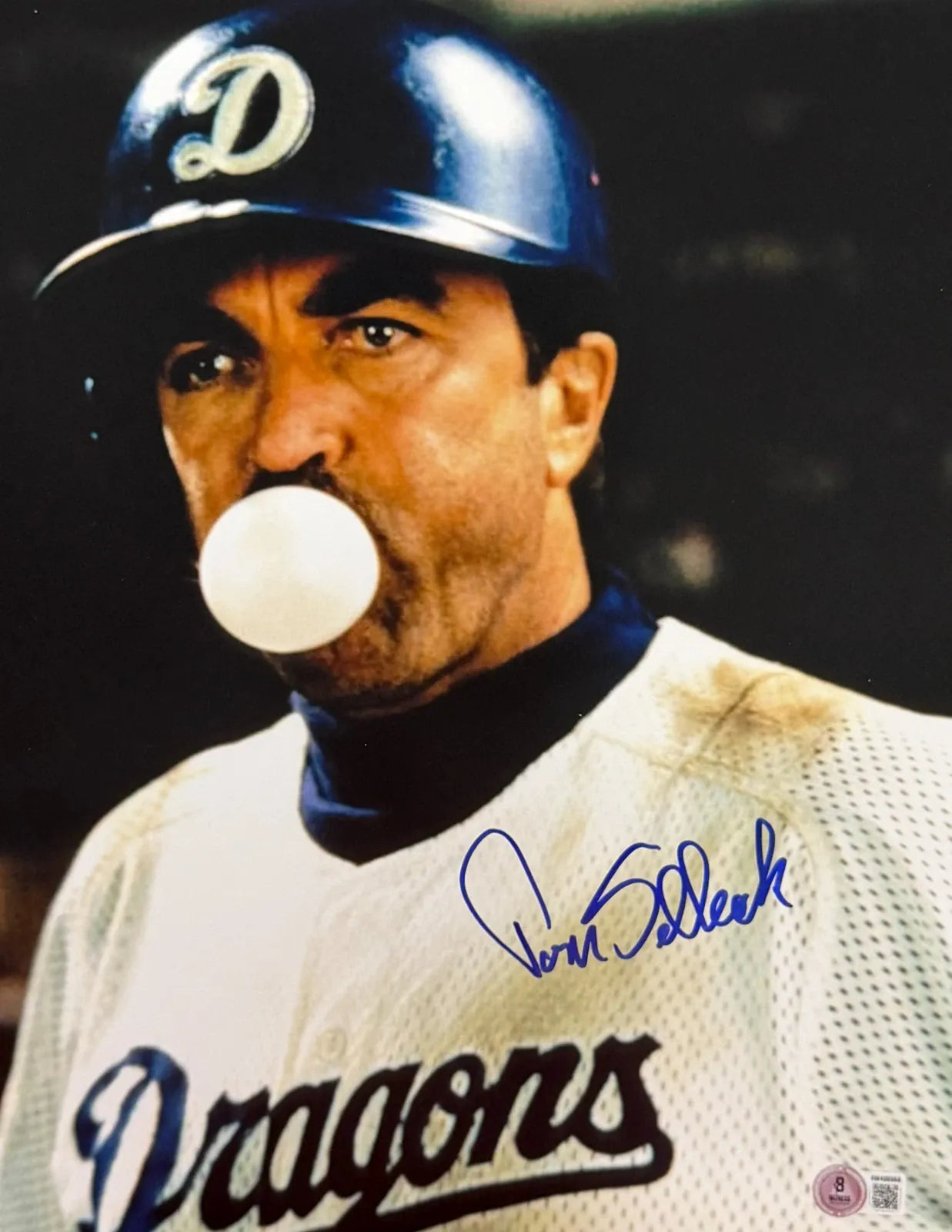 Tom Selleck signed Mr. Baseball 11x14 photo with Beckett Witness COA