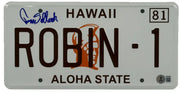 Tom Selleck Authentic Autographed Magnum PI ROBIN-1 License Plate