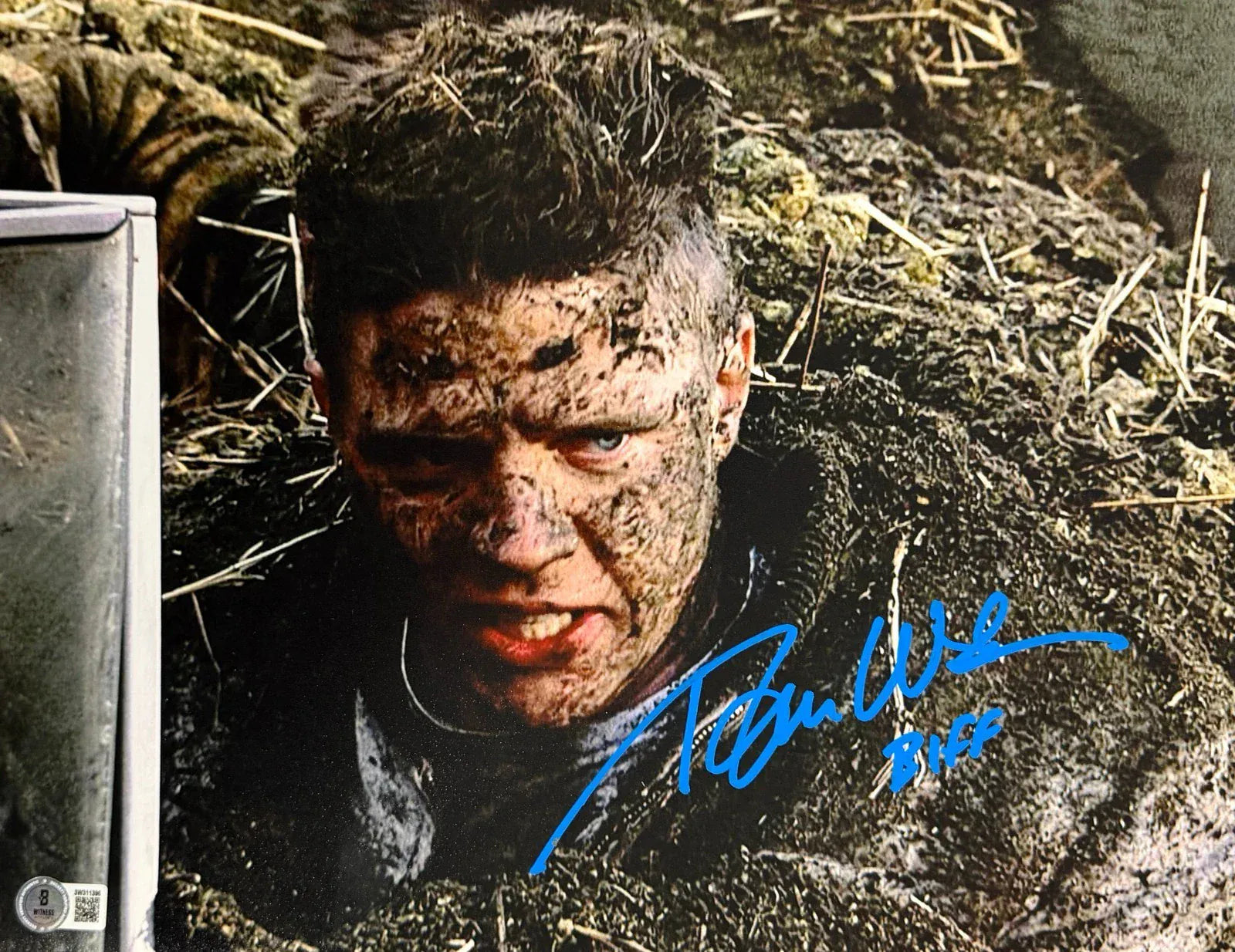 Tom Wilson signed Back to the Future 11x14 photo inscribed Biff — Beckett Witness