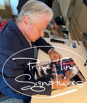 Tom Wilson signing autograph in person — Prime Time Signatures