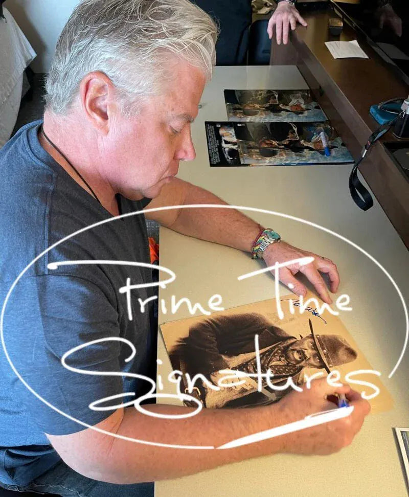 Tom Wilson signing autograph in person — Prime Time Signatures