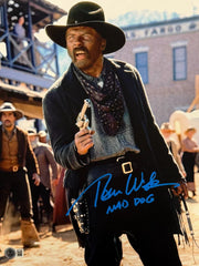 Tom Wilson signed Back to the Future 11x14 photo inscribed Mad Dog — Beckett Witness