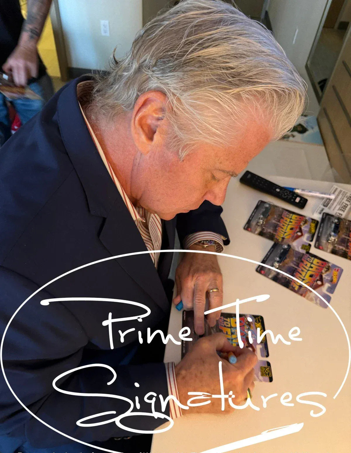 Tom Wilson signed Hot Wheels Ford Super De Luxe — alternate view