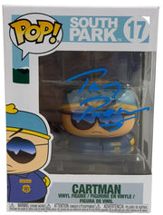 Trey Parker signed Cartman South Park Funko Pop #17 — Beckett authenticated