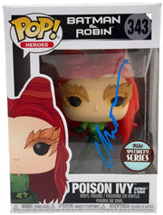 Uma Thurman Authentic Autographed Poison Ivy Batman & Robin 343 Funko Pop Figure