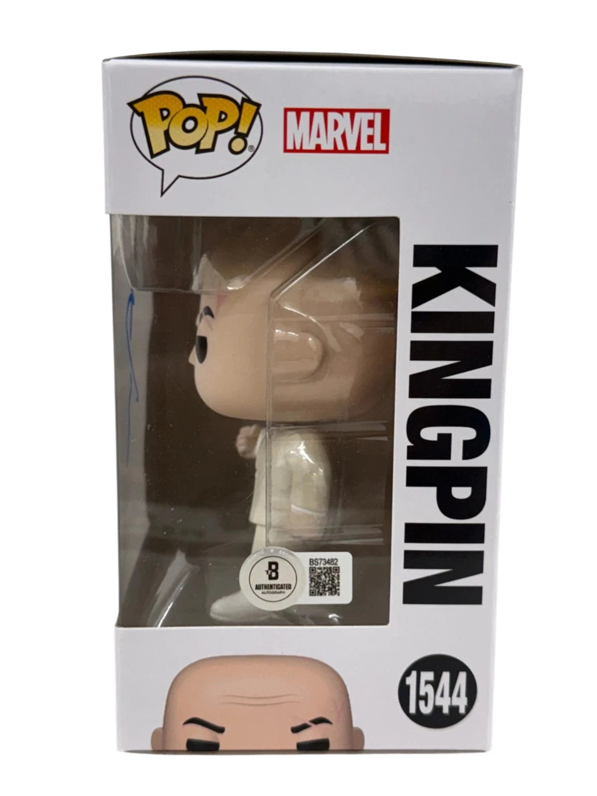 Vincent D'Onofrio Signed Funko from Daredevil Beckett COA - Detail View